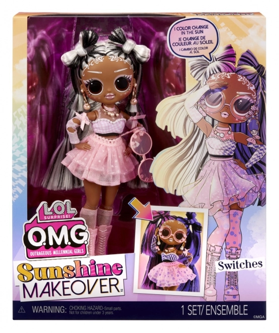 LOL Surprise OMG Sunshine Makeover pop Switches