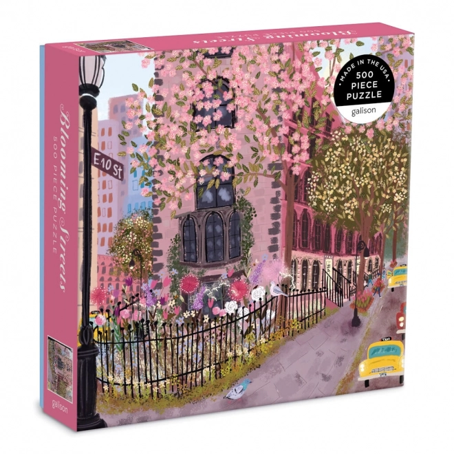 Galison puzzel bloeiende straten