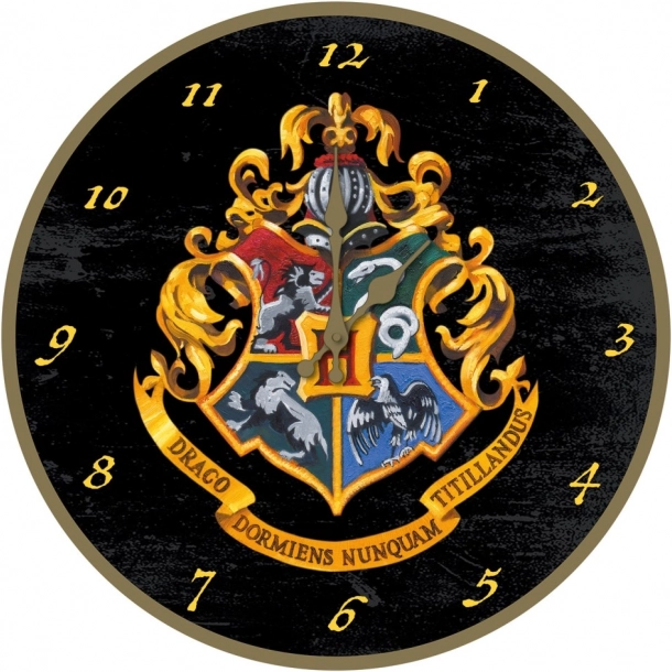 Wandklok met Harry Potter-motief