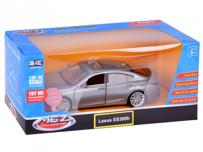 Modelauto Lexus ES300h 1:35 met verlichting en geluid
