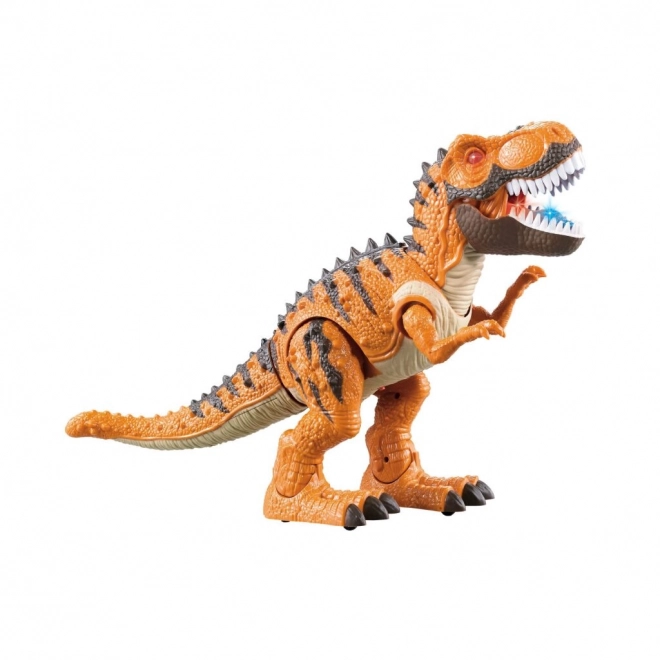 Lopende dinosaurus met effecten 50 cm