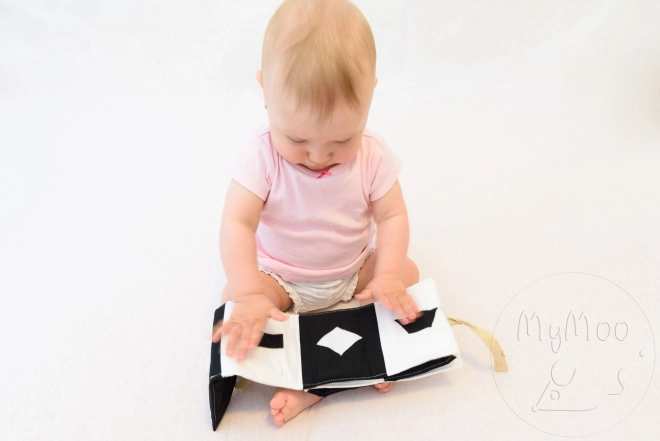 MyMoo Textiel leporello contrastrijk