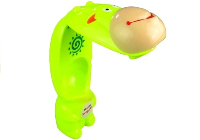 giraffe projector + notitieboekje + waterverf