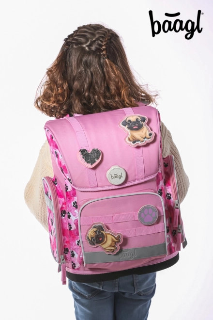 Schooltas ergo pootjes