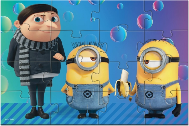 Magnetische puzzel Minions Kleine Gru