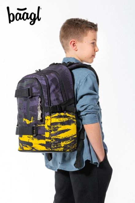 BAAGL 3 SET Skate Duin: rugzak, etui, zak