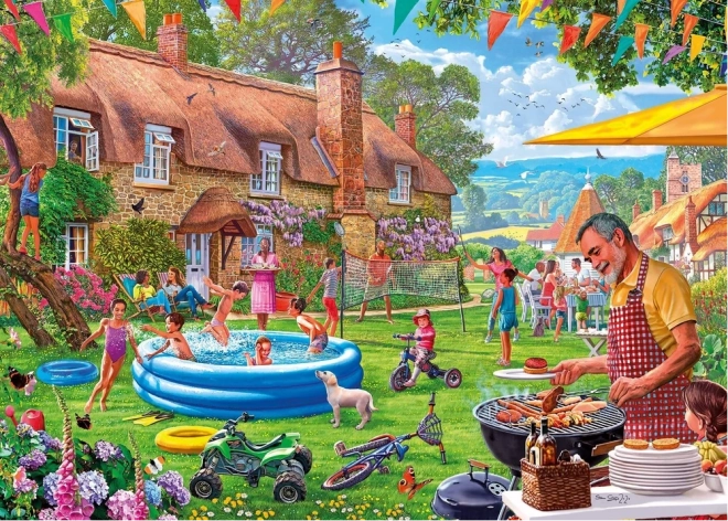 GIBSONS Puzzel Zomerdagen 1000 stukjes