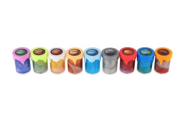 Slijm – zonnestelsel 6 cm, mix van soorten