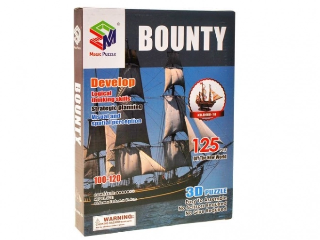 3D puzzel schip Bounty