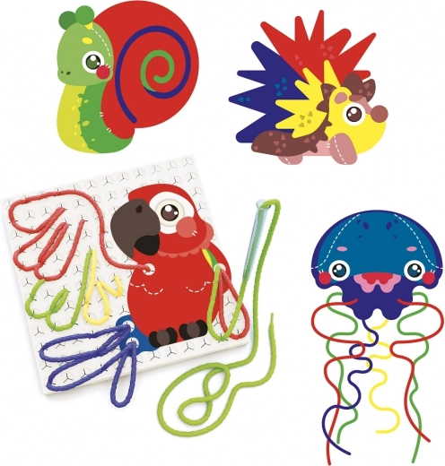 Kleurrijke dierenmotieven