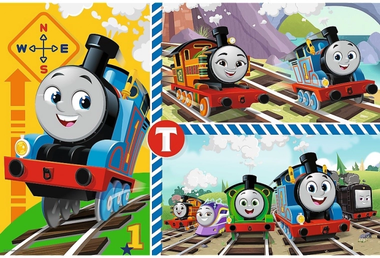 Afbeeldingen van populaire treinpersonages