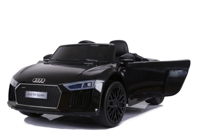 Elektrische kinderauto Audi R8 Spyder zwart