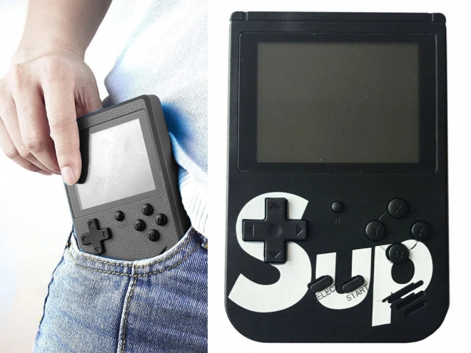 Draagbare retro spelconsole met 400 spellen