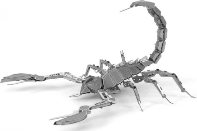 3D metalen model Schorpioen