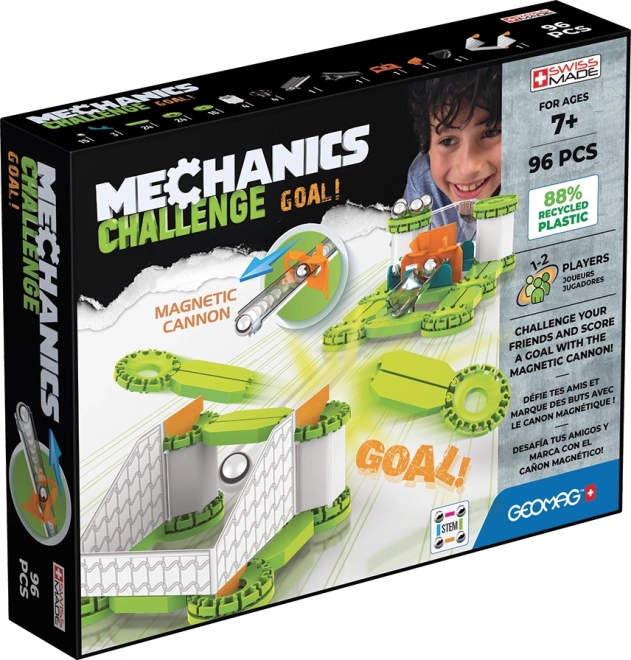 Magnetische bouwset GEOMAG Mechanics Challenge 96 stukjes