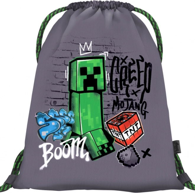 Set 3 Skate Baagl Minecraft TNT: Rugzak, Etui, Zak