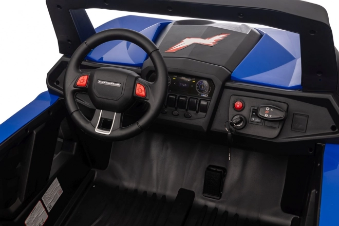 Elektrische kinderbuggy UTV-MX blauw