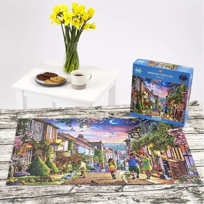 GIBSONS Puzzel Mermaid Street, Rye 1000 stukjes