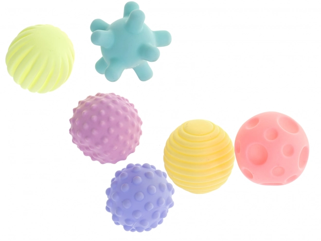 Set van sensorische ballen voor kinderen 6 stuks
