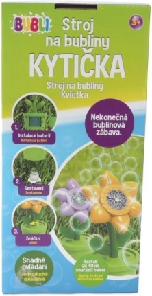 Bellenblaas Bloemen Paars