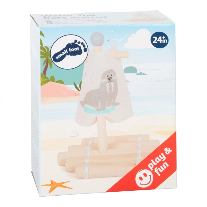 Small Foot Speelgoed voor in het water - vlot met walrus