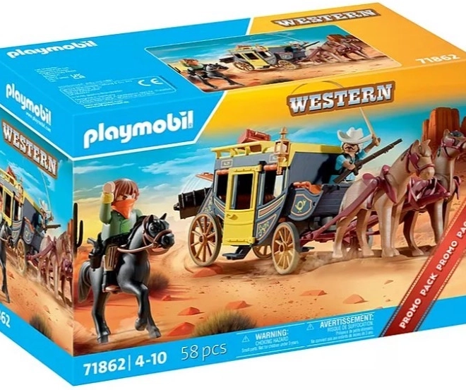 Playmobil Diligence – overval in het Wilde Westen