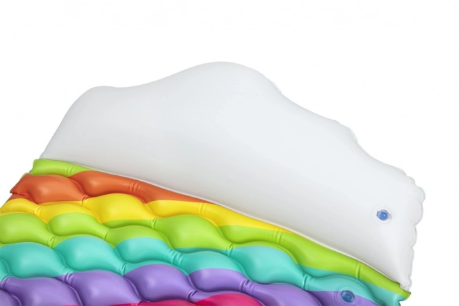Opblaasbaar luchtbed Regenboog 2,16 m x 80 cm
