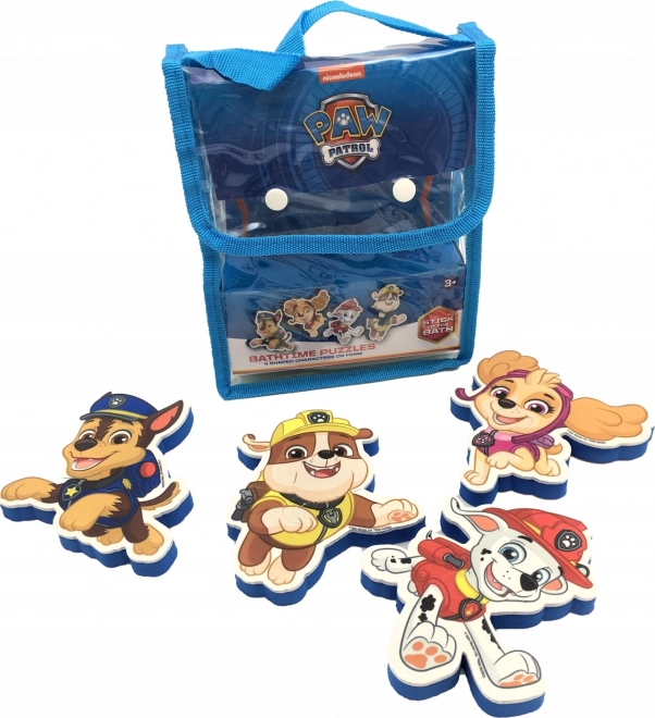 SPIN MASTER Foam puzzels - Waterspeelgoed voor in bad Paw Patrol 4x2 stukken