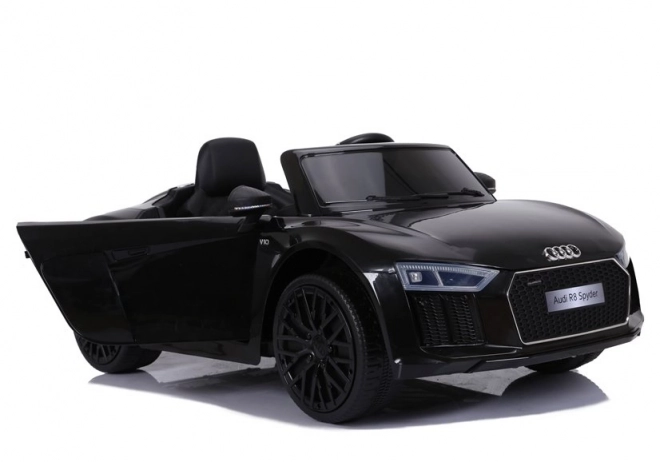 Elektrische kinderauto Audi R8 Spyder zwart