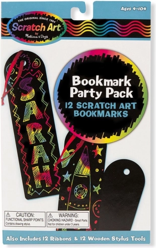 Set ScratchArt-boekmarks voor krassen