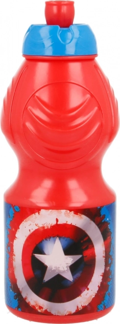 STOR Drinkfles Captain America 400 ml