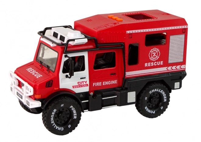 Brandweer Terreinwagen met Openende Deuren