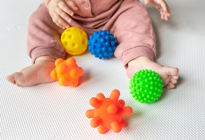 Creatieve sensorische ballen Tullo voor kinderen