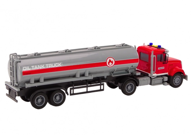 Tankwagen met licht en geluiden