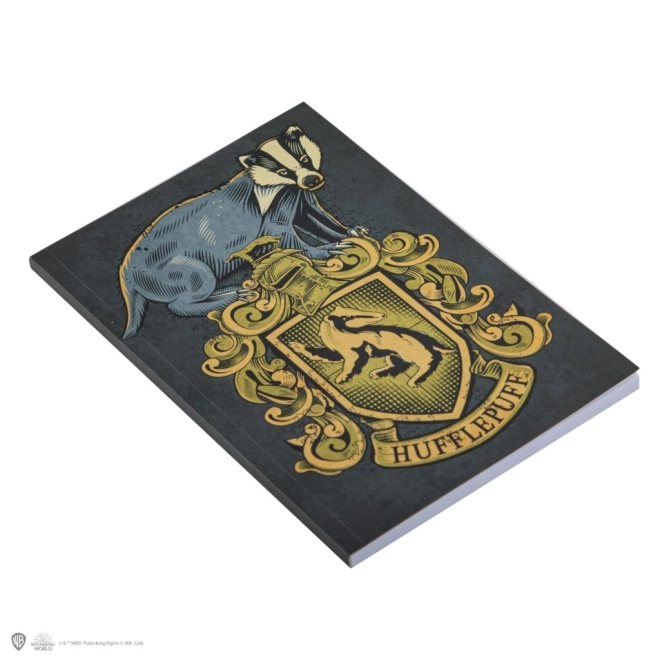 Harry Potter gelinieerd notitieboek Huffelpuf