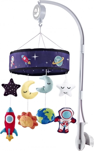 Muziekmobiel voor kinderen Chipolino Space