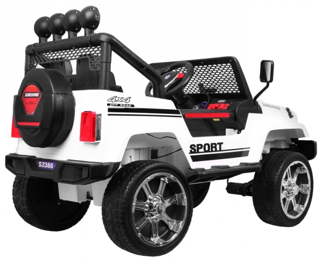 Kinder off-road auto Raptor Drifter met 4x4 aandrijving en LED-verlichting