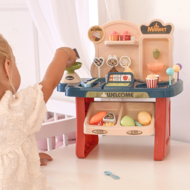 Supermarkt met Winkelwagentje voor Kinderen