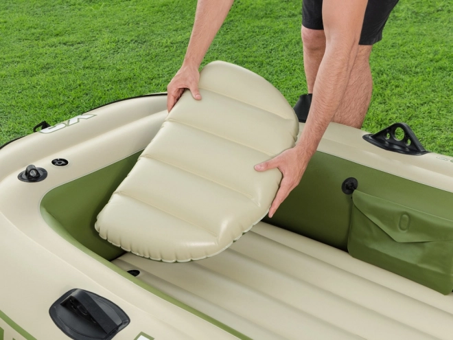 Opblaasboot voor 3 personen met riemen Voyager X3
