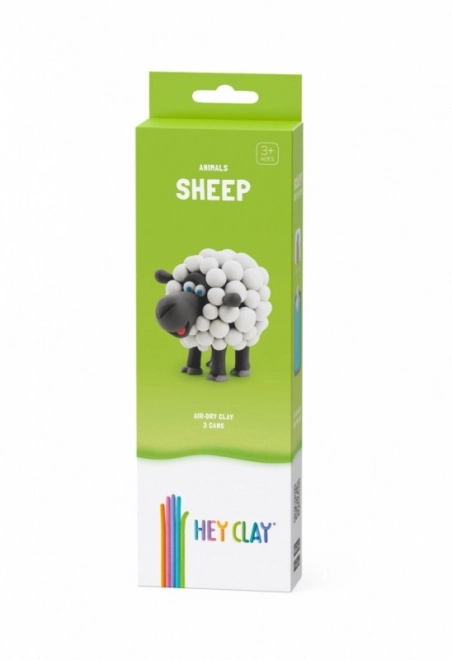 Kunststof Massa Hej Clay Set Dieren Schapen