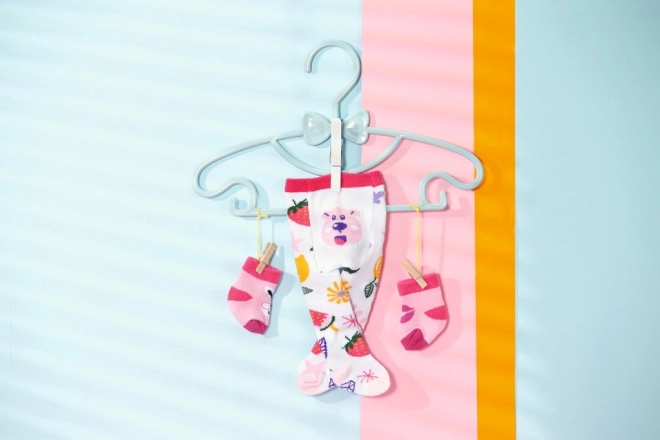 BABY born Panty's en sokken, 2 soorten, 43 cm