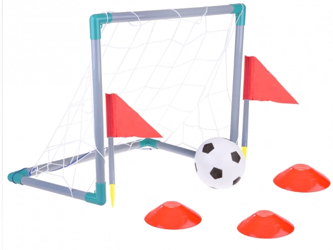 Voetbaldoel voor kinderen met accessoires