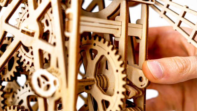 WOODEN CITY 3D puzzel Molen 222 delen