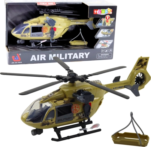 Militaire reddingshelikopter 1:14 met licht en geluid