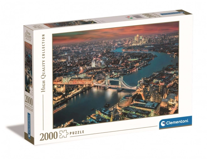Puzzel 2000 stukjes Luchtfoto van Londen
