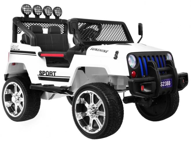 Kinder off-road auto Raptor Drifter met 4x4 aandrijving en LED-verlichting