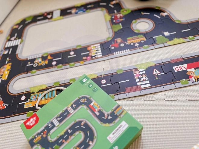 Tooky Toy Autogordel Puzzel