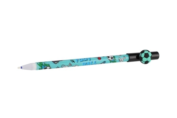 Gompen voetbalbal 16cm plastic 6 kleuren 36 stuks in doos