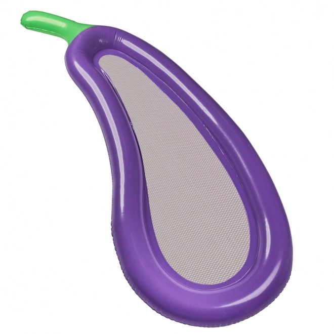 Opblaasbare aubergine matras met net 240cm
