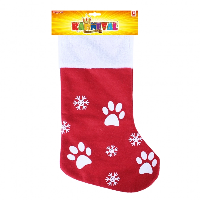 Kerstsok met print